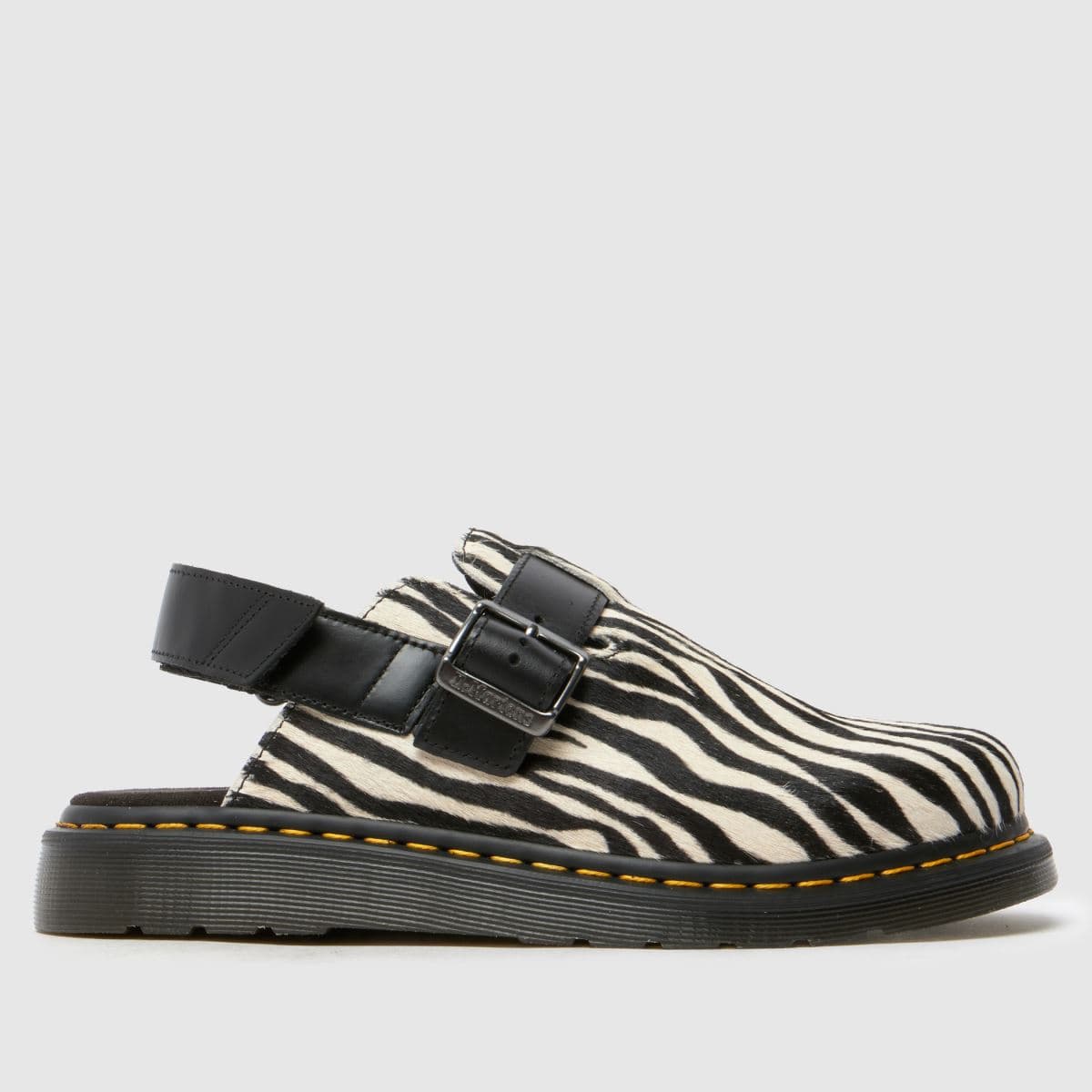 Dr Martens Jorge II Mule in Black Multi
