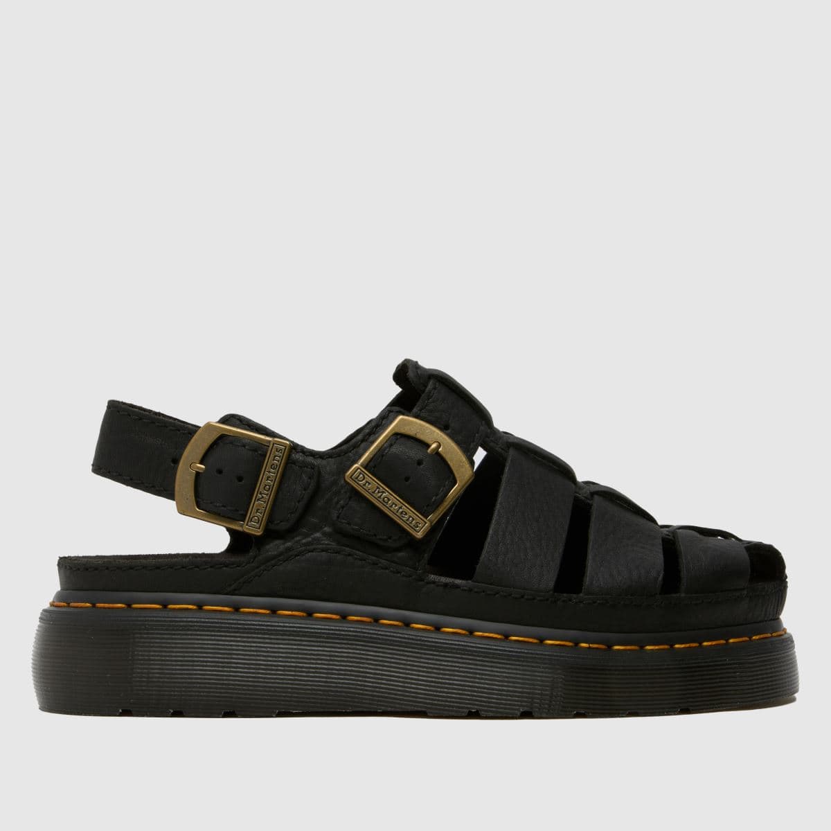 Dr Martens Wrenlie Fisherman in Black