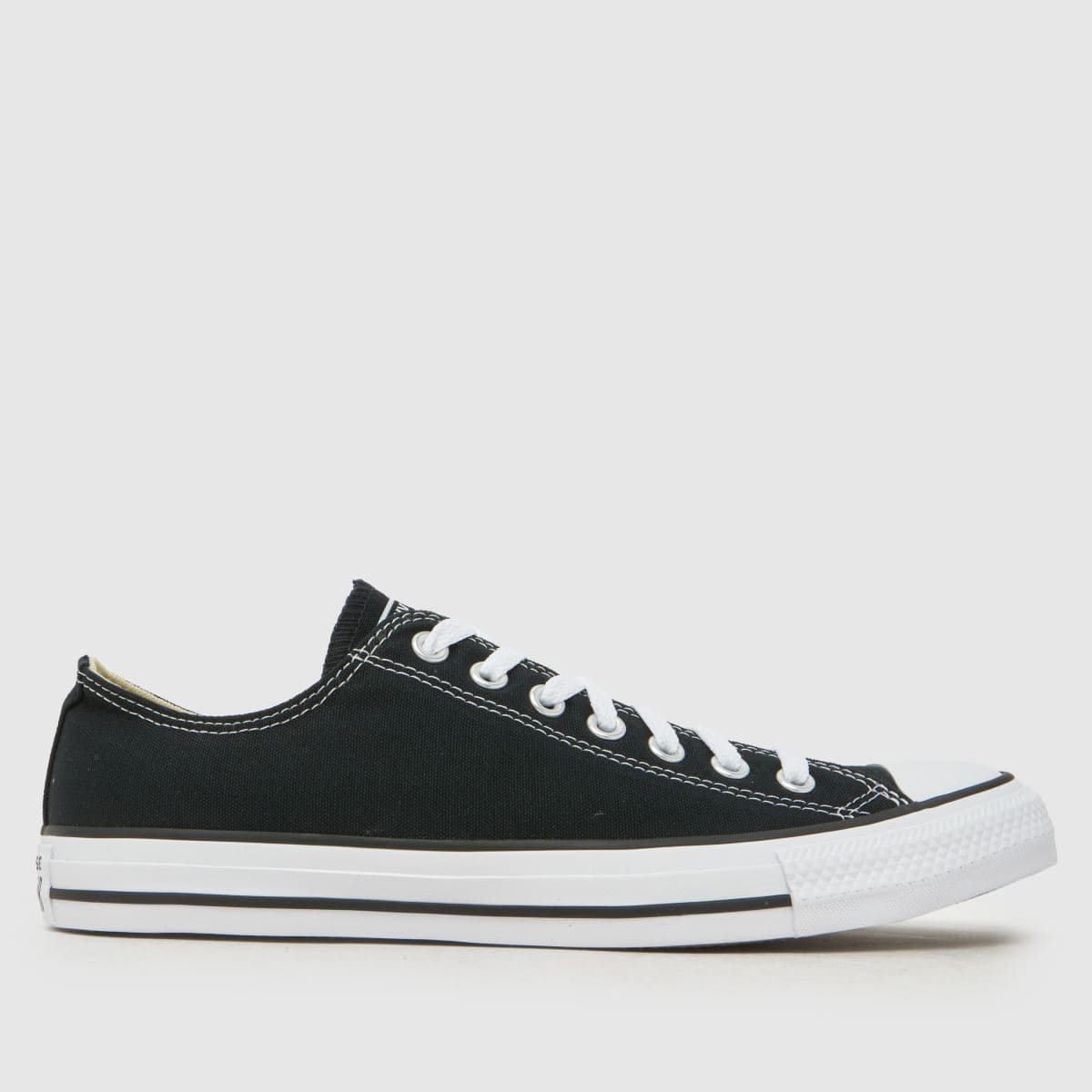 Understated Neutral — Converse All Star Ox in Black