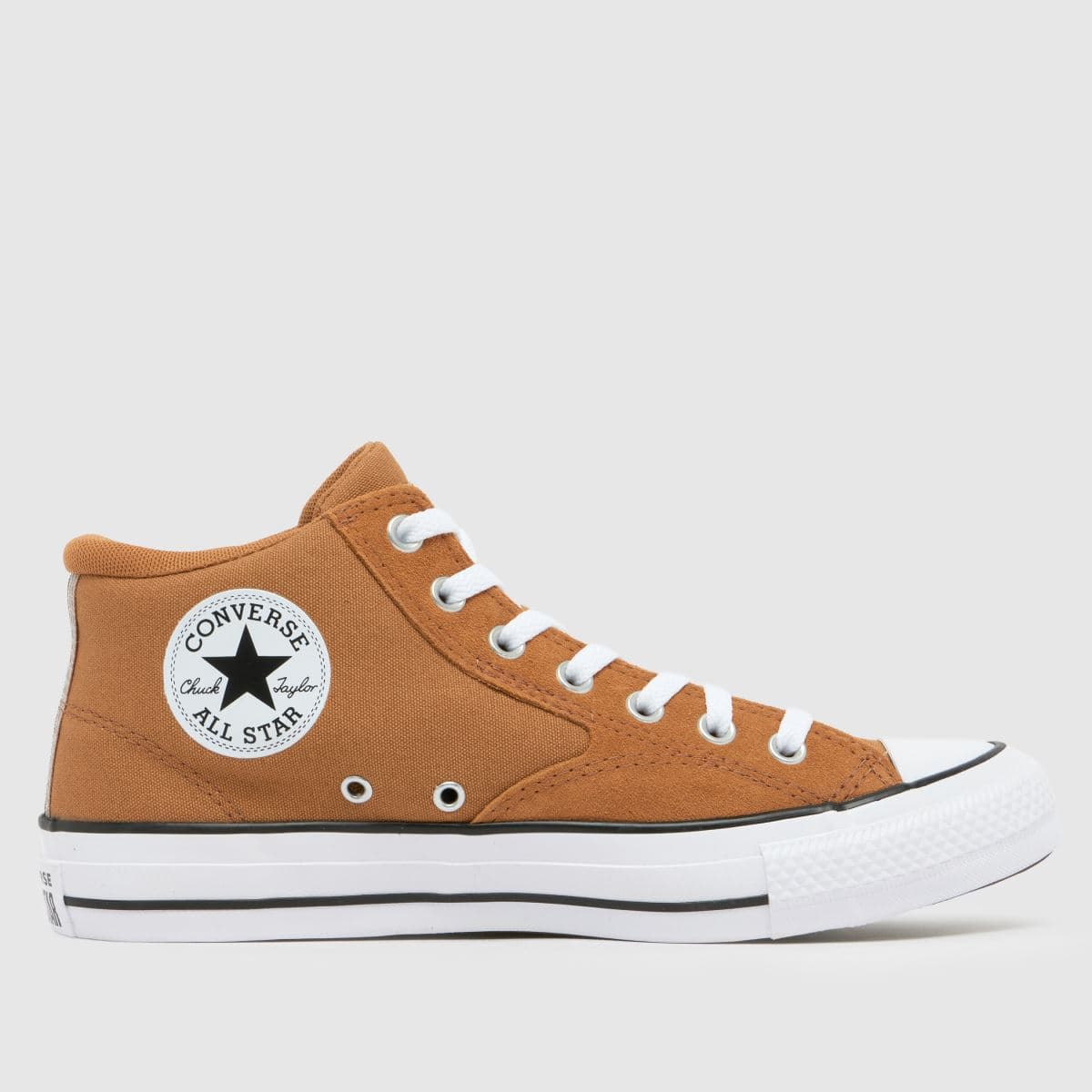 Blue Floral Grey Plaid — Converse All Star Malden in Tan
