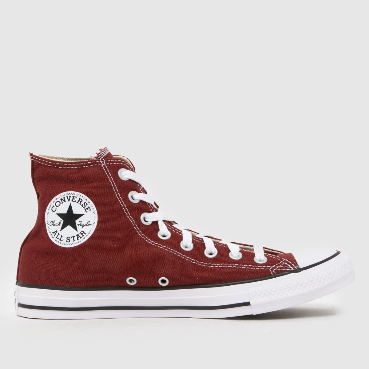 Converse All Star Hi in Burgundy