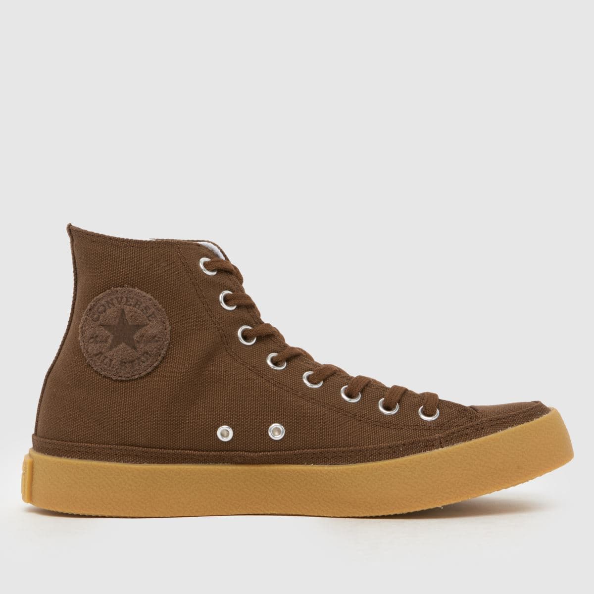 Cocoa Chino Street — Converse All Star Hi in Brown