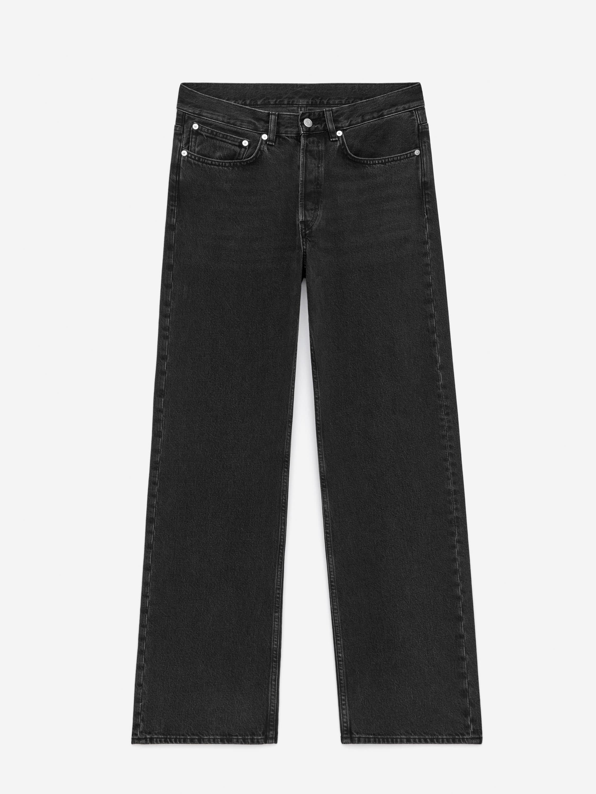 CANYON Regular Boot Cut Jeans – Black – Men – ARKET GB