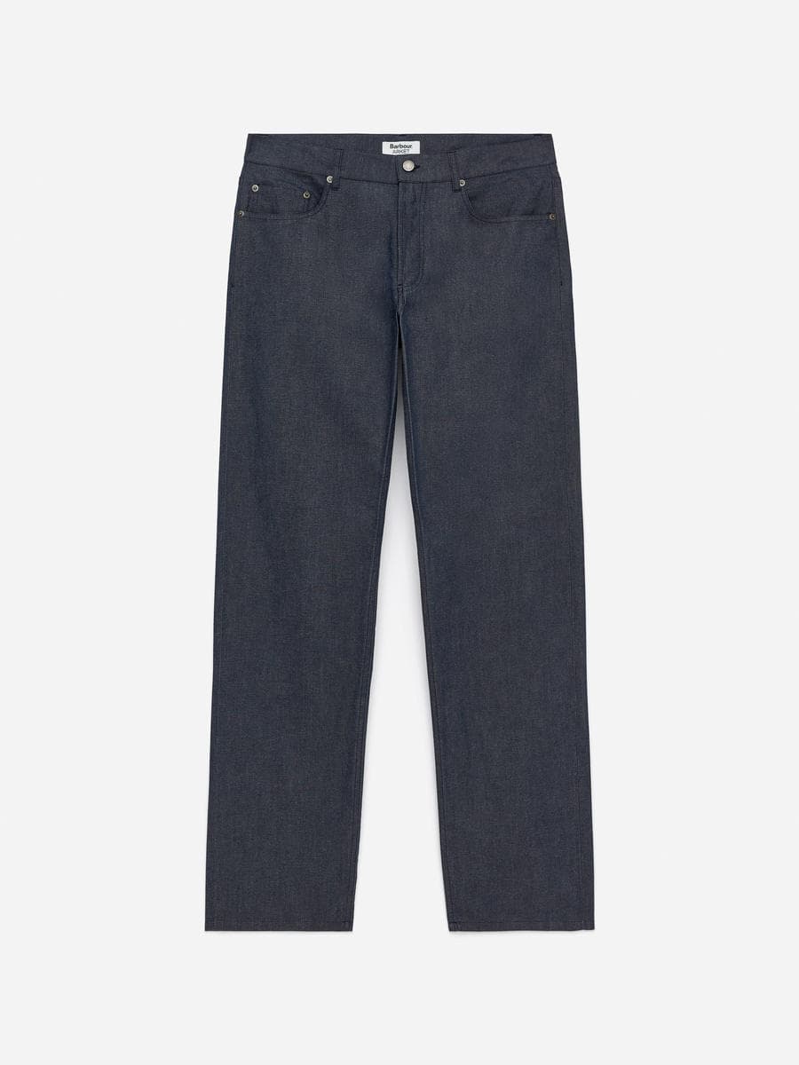 ARKET and Barbour Dry-Waxed Loose Straight Jeans – ARKET GB