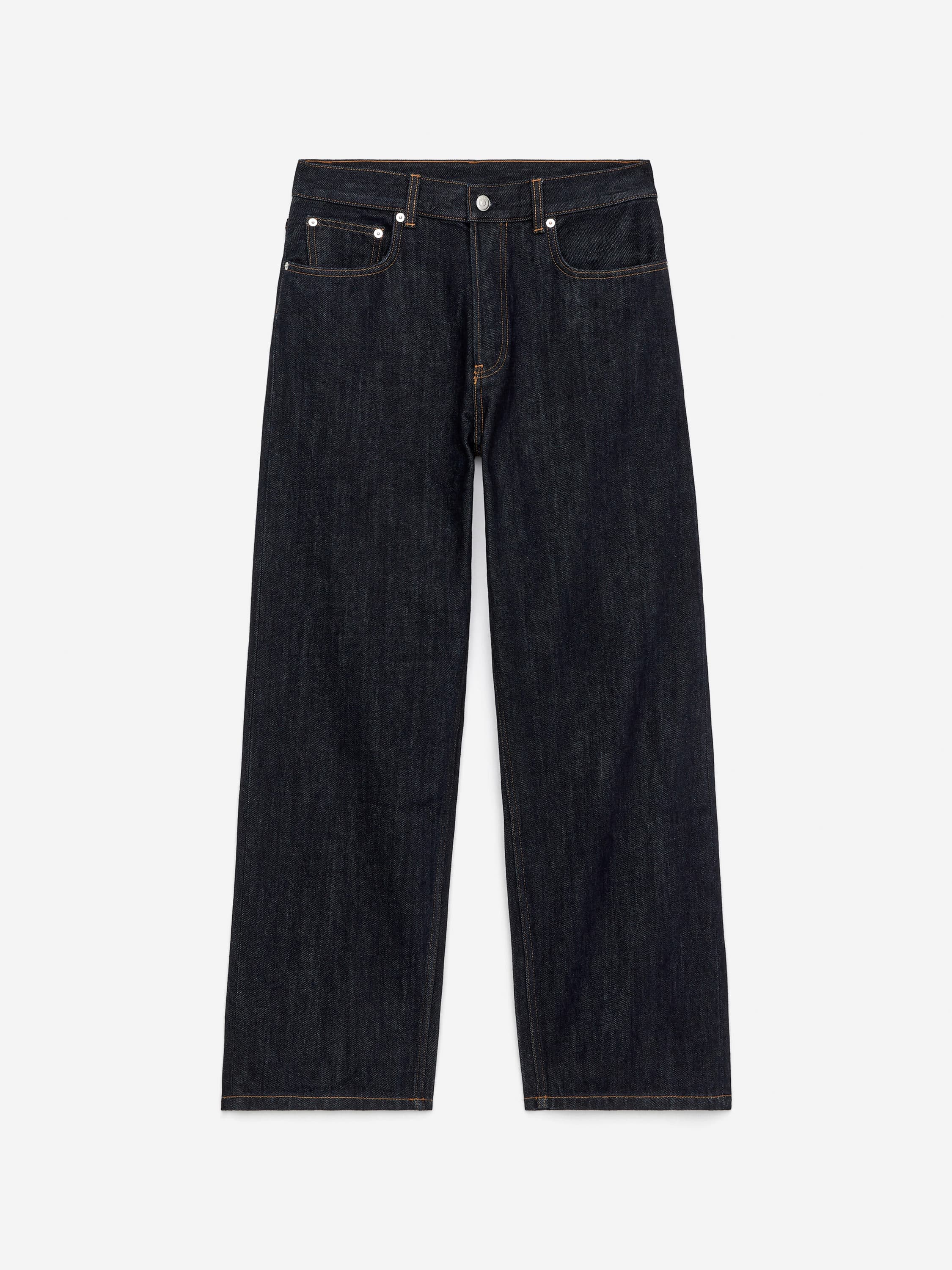 MIST Wide Jeans – Dark Blue – Men – ARKET GB