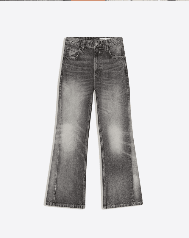 Around Town Ease — Baggy flared jeans