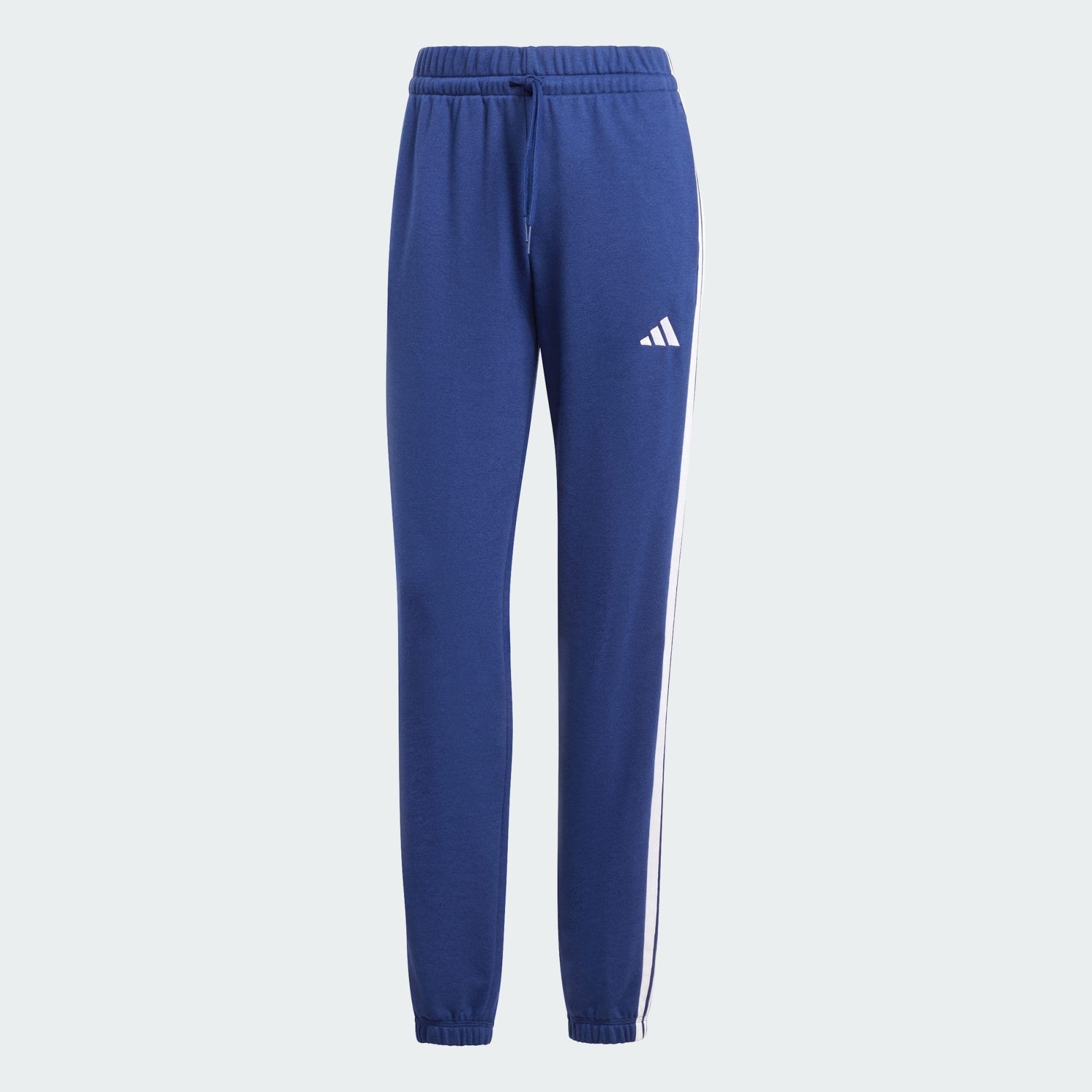 Grey Hood Track — Essentials 3-Stripes French Terry Cuffed Joggers