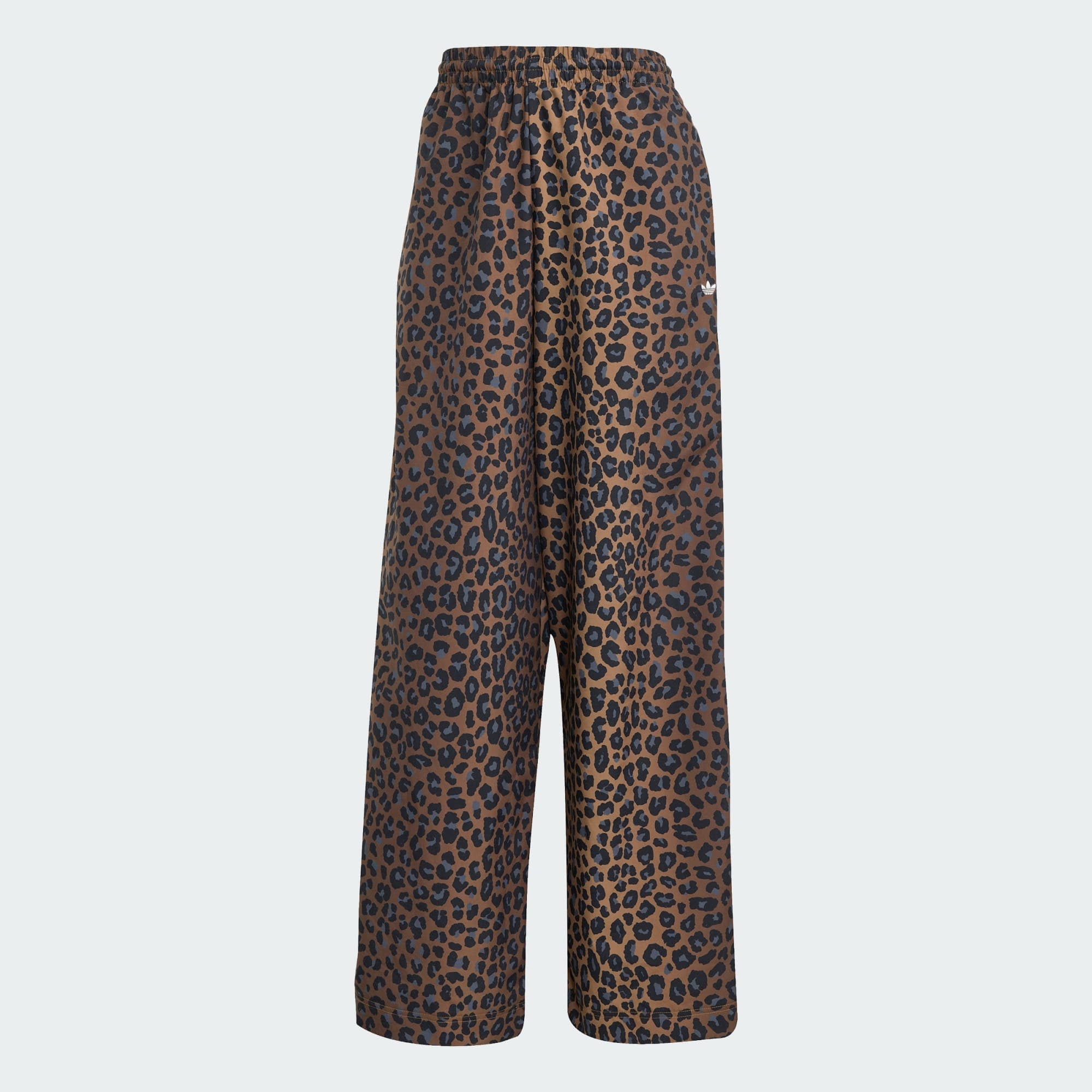 Cocoa Track Tan — Leopard Firebird Oversized Track Tracksuit Bottoms