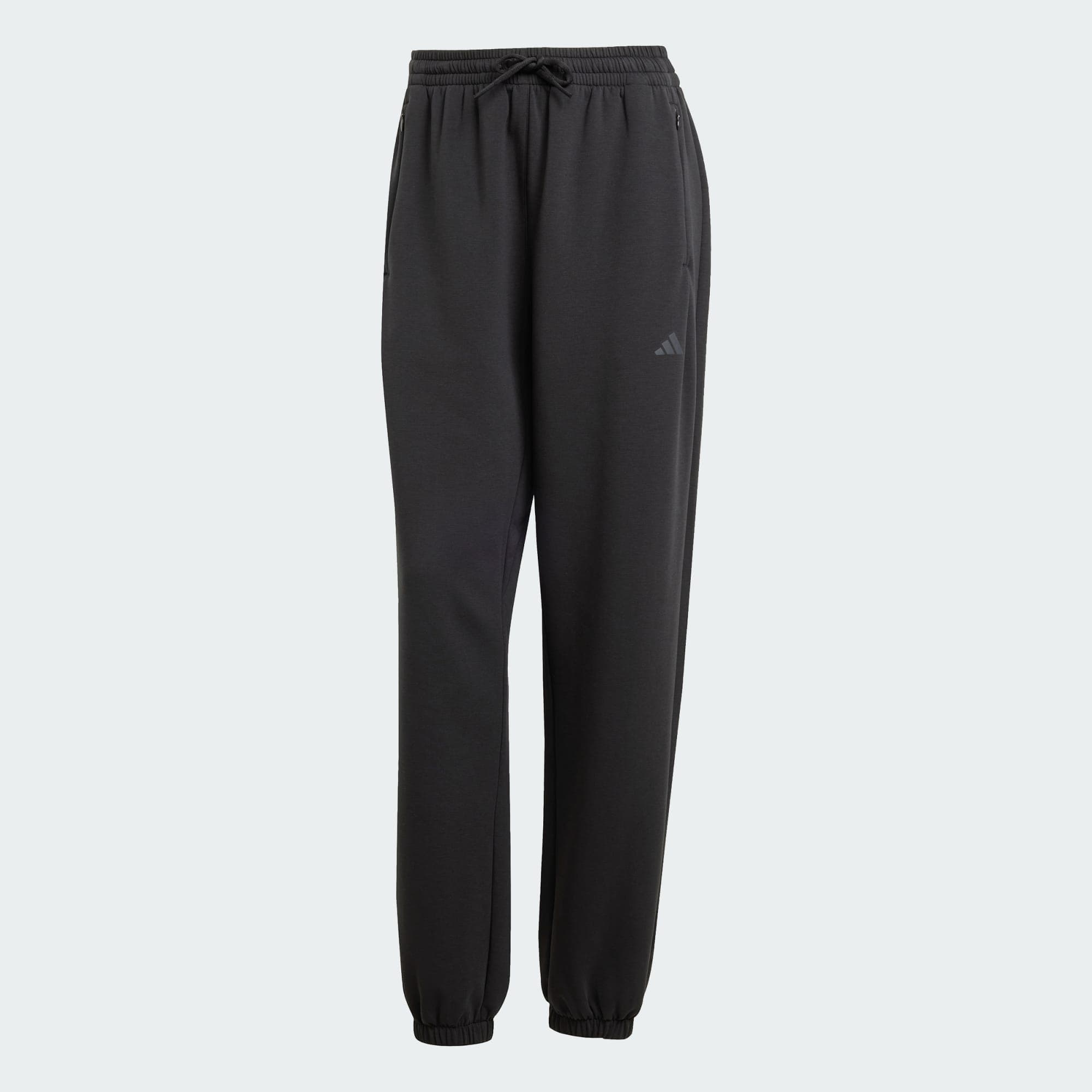 Black Track Runner — Designed For Training Warm-Up Joggers